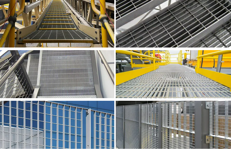 Removable Heavy Duty Steel Grating with 3/4" to 7" Depth and 40-50 Years Lifespan for Drainage
