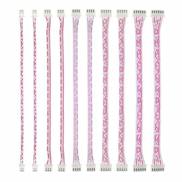 Custom 2 3 4 5 6 7 8 Pin JST XH 2.54mm Pitch Connector Flat Ribbon Cable