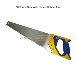 16” Hand Saw With Plastic Rubber Grip,Hand Tools