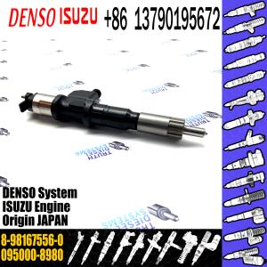 China Huida Diesel Engine fuel injector 095000-8980 8-98167556-0 095000-8981 8-98167556-1 Original on sale