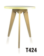 Buy America style solid wood round coffee table at wholesale prices