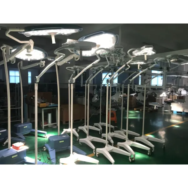 Hospital Surgical Equipment Ceiling Type Single Head Examination Lamp