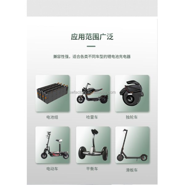 Electric ABS Scooters Charger 14V 10A 15A 20A 30A for Li-ion Battery Over-charging Protection Smart Fast Charger