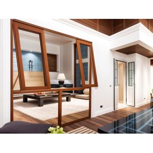 Aluminium Top Hung Outward Opening Window Waterproof And Soundproof