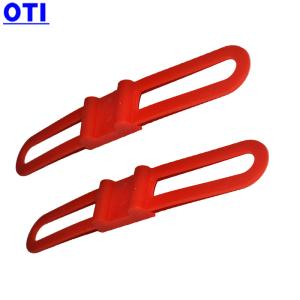 Custom Silicone Rubber Bands for Bicycle Packaging MOQ 500PCS