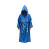 Buy Deep Blue Monk Adult Hooded Cloak , Custom Cosplay Costumes For Women at wholesale prices