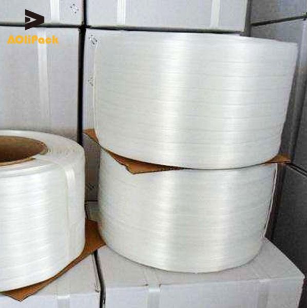 Buy 8.5 Tons  Force 500m 1250kg Woven Polyester Strapping at wholesale prices