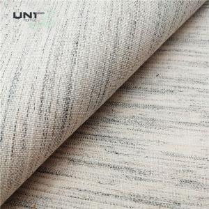 Double Sided Hair Interlining Canvas Fabric For Overcoat Uniform