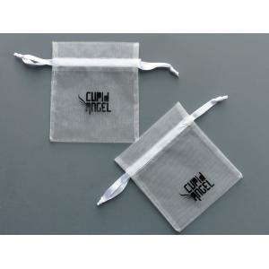 SMETA Recyclable Sheer Organza Bag , TUV Mesh Jewelry Pouches Custom