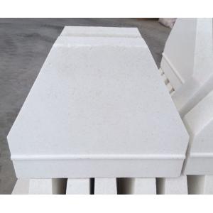 White Corundum Brick Good Thermal Shock Stability No Pollution For Glass Furance