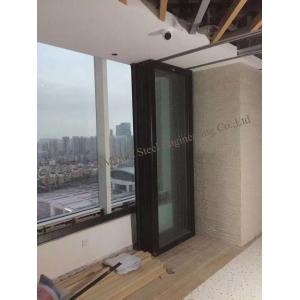 48'' Office Internal Glass Partition Walls , ISO 3834 Aluminium Glazed Partition