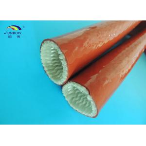 Flame Retardant Fireproof Sleeve Fireproof fiberglass sleeving coated silicone
