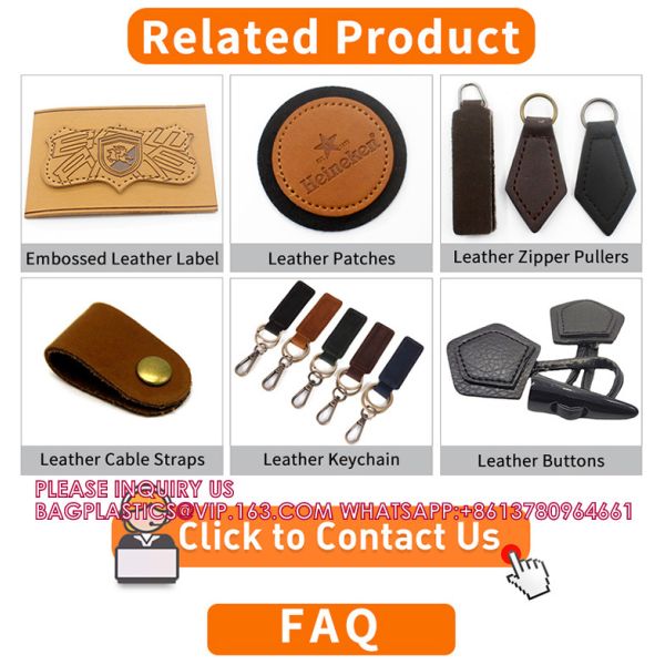 Wholesale Custom Leather Badge Factory Embossed Pu Leather Label Clothing Genuine Leather Patch With Logo