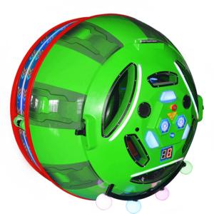 Space Capsule Kids Electric Car Battery Operated 360 Degree Rotation