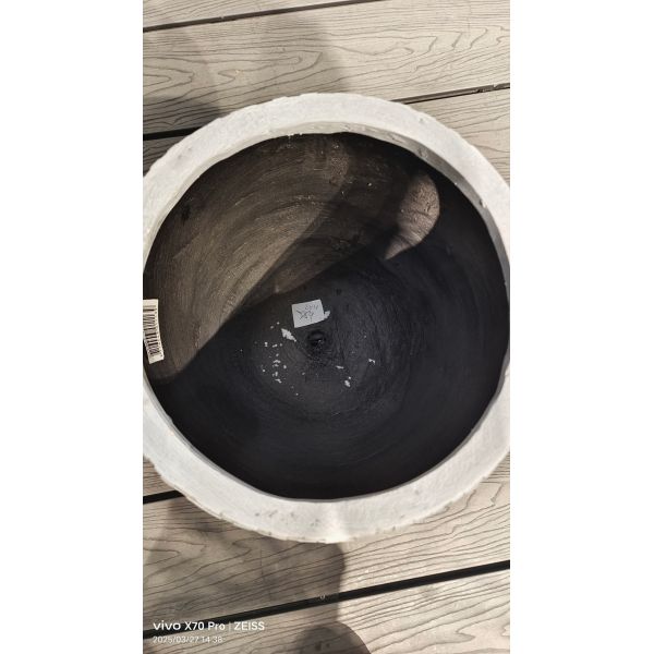 Customized Fiber Clay Planter Modern And Weather-Resistant For Gardens