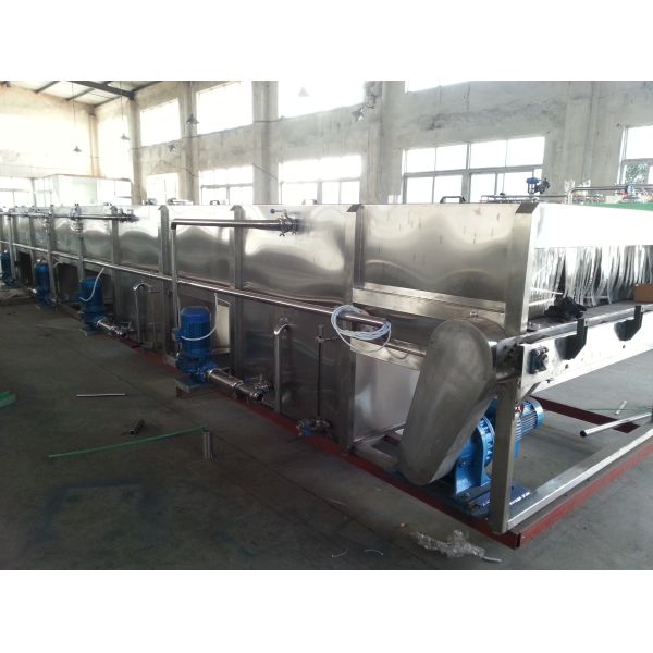 Tube Type UHT Sterilization Machine Stainless Steel High Thermal Efficiency