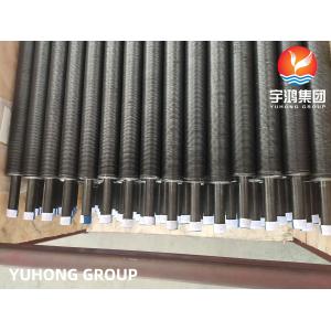Extruded Finned Carbon Steel Tube For Heat Transfer In 100mm-6000mm Length