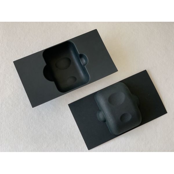 Buy Renewable Sustainable Custom Packaging Biodegradable Tray Pulp Shippers 1.0mm at wholesale prices