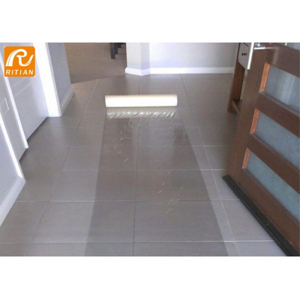 Buy Hard Flooring Protective Laminate Film Transparent Plastic Protection Film at wholesale prices