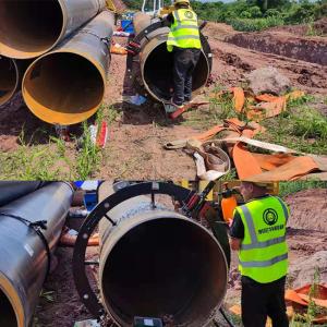 Electric Thickness 110mm Pipe Cold Cutter 240V 2kw Split Frame