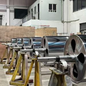 100um-150um Chrome Coated Preheating Roller 800M/MIN Industrial Roller