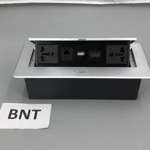 Quality With shuko plug multifunction recessed pop up table socket box for sale