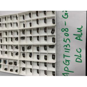 Cnc Apkt 1604 Inserts For Aluminum , Apkt1135 Indexable Threading Inserts