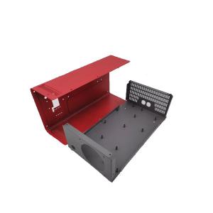 OEM Aluminum Alloy Customized Sheet Metal Box Fabrication Sandblasting