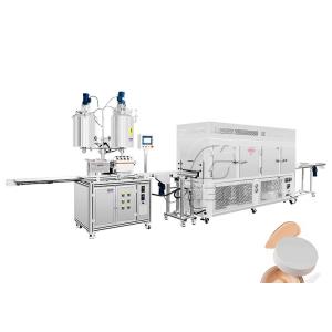 SUS304 Circulation Cosmetic Tube Filler 20P Chilling Cosmetic Cream Filling