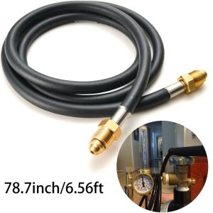 NBR Oxygen Acetylene Hose 1/4 Inch B Fittings Twin Welding Hose for 50ft