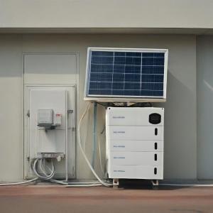Stacking LiFePO4 Solar Power System 5KW 40.96KWH With 5KW MPPT Charger Wholesale