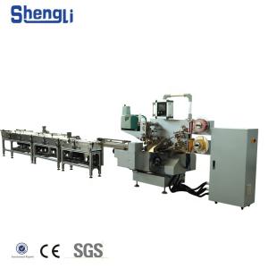 10-80*4-45*4-35 MM Chocolate Size Automatic Biscuit Fold Packing Machine with