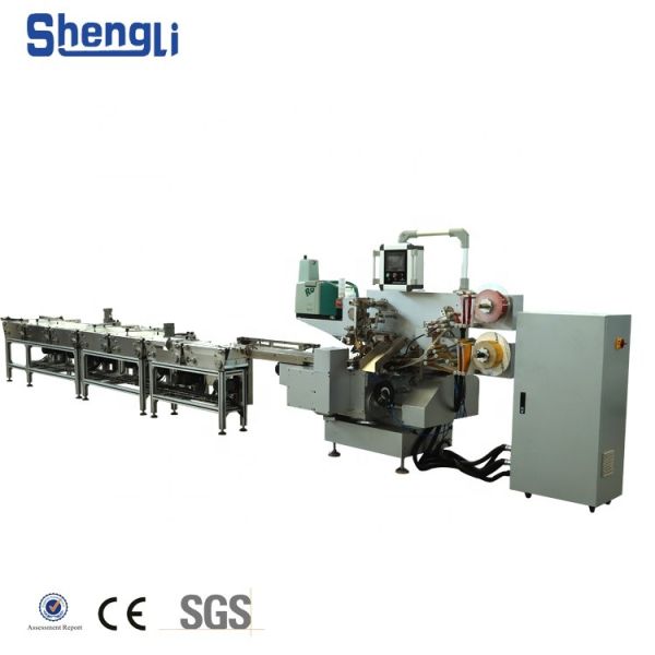 10-80*4-45*4-35 MM Chocolate Size Automatic Biscuit Fold Packing Machine with