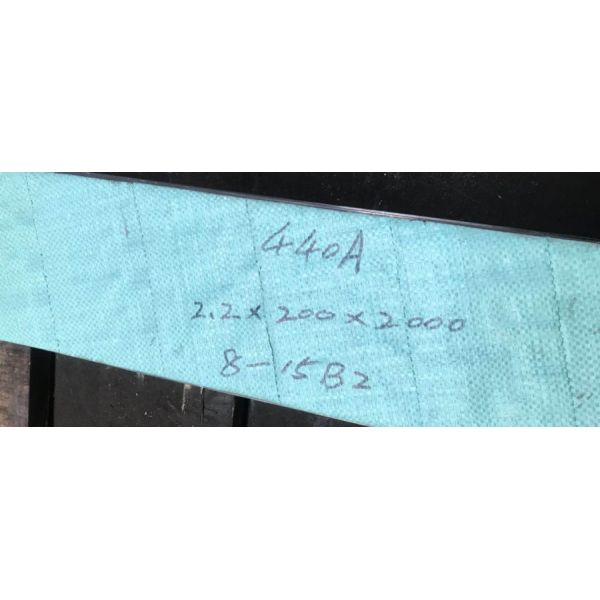 High Carbon 440A Stainless Steel Sheets 440A Plates For Knives Blades