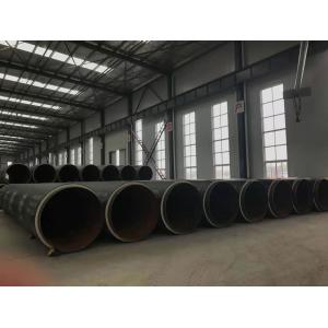 PE Outer Casing Foam Thermal Insulation Steel Pipe Coated by Spray Winding for
