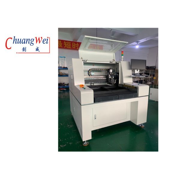 Buy 220V 4.2KW PCB CNC Router With Vision Assisted Point To Point Manual Teaching at wholesale prices