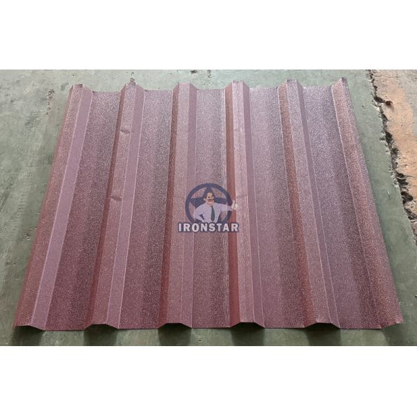 5 rib and 6 rib trapezoidal sheet double layer roll forming machine in Hungary