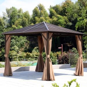 China Hardtop Metal Gazebo Transform Your Outdoor Living on sale