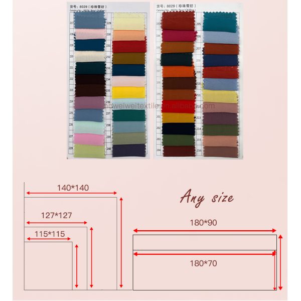 New Cover Built-in Magnet Pin Solid Pattern Matching Undercap Jersey Fabric Scarf Muslim Women Instant Chiffon Hijab Shawls