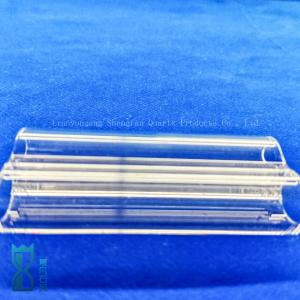 High Precision Customized Transparent Quartz Double Layer Pipe Quartz Glass Tube