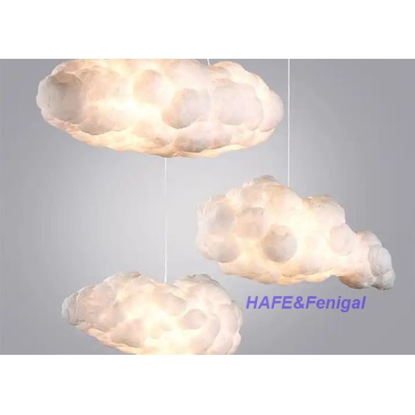 Buy Modern White Cloud Chandelier Light Cloud Pendant Lamp Floating Cloud Lamp at wholesale prices