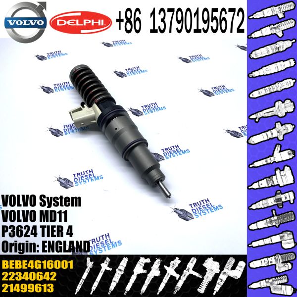 Direct Sale Diesel Fuel Injector 21499613 22340642 BEBE4G16001 For VOL MD11 P3624 TIER 4