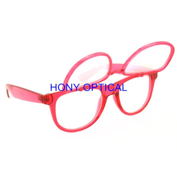 3D Concert Rave Glasses Flip Up Firework Festival Rainbow Glasses