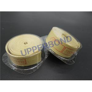 Yellow Aramid Endless Garniture Tape For Tobacco Machinery