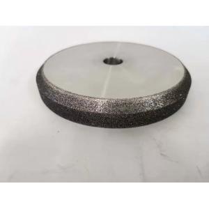 Galvanic Bonding CBN Diamond Wheel / Electroplated CBN Grinding Wheels 153MM