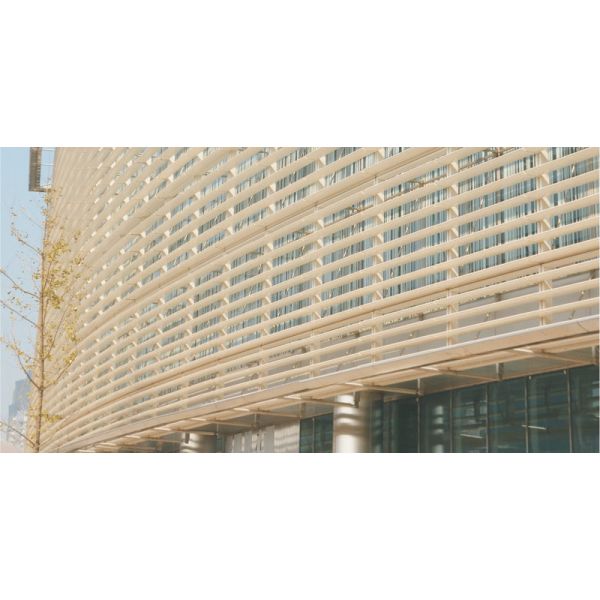 Building Decorative Aluminum Profile Shades Aluminium Perforated Interior or Exterior Wall Blinds