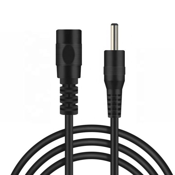 Buy Male to Female 3.5 1.35mm DC Power Extension Cable for  CCTV Camera Power Bank at wholesale prices
