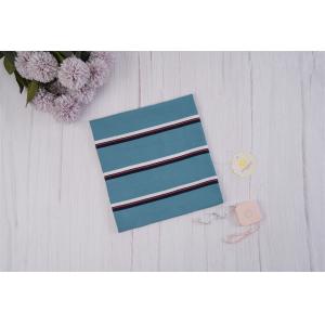 Refreshing, Breathable And Healthy Natural Striped Knit Fabric For Casual Wear