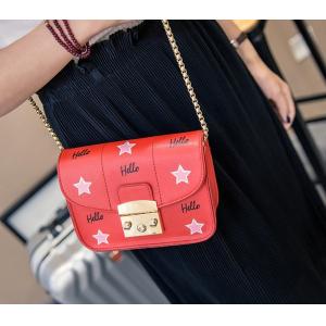 Packet 2016 new wave of female Korean chain bag shoulder bag diagonal package