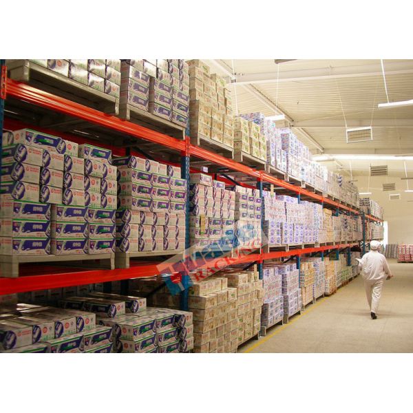 Buy 2000kg Heavy Duty Pallet Racks Warehouse Shelving Powder Coating at wholesale prices
